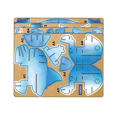 mierEdu - Build n Sound 3D Puzzle - Dolphin