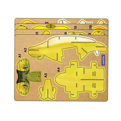 mierEdu - Build n Sound 3D Puzzle - Stegosaurus