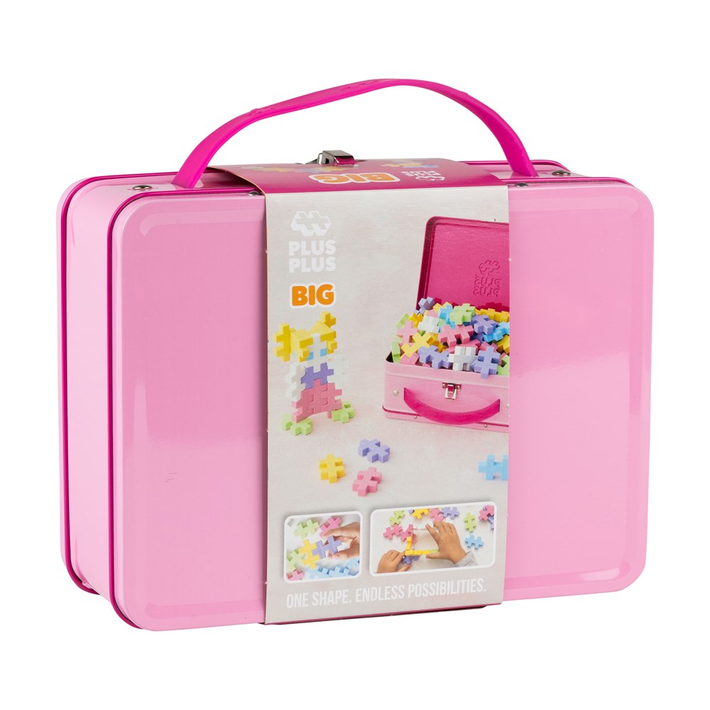 Plus-Plus - BIG - Metal suitcase Pastel - Johnco