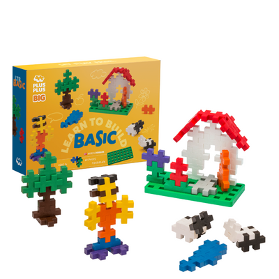 Plus-Plus - BIG - Learn to Build - 60 pcs