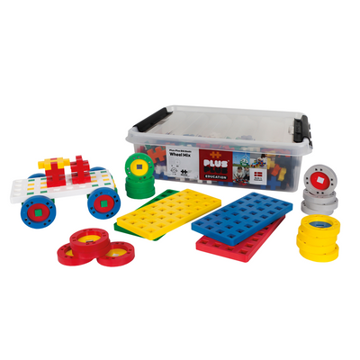 Plus-Plus - BIG Basic Wheel Mix - 200pcs - Education