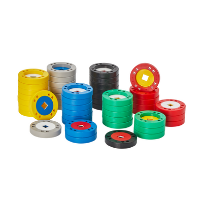 Plus-Plus - BIG - Large Wheel Mix 48pcs