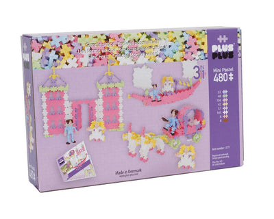 Plus-Plus - Pastel - 480 pcs - 3 in 1 - Princess