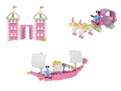 Plus-Plus - Pastel - 480 pcs - 3 in 1 - Princess