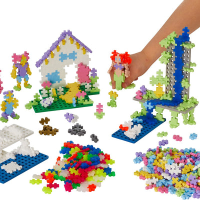 Plus-Plus - Pastel - Learn to build Super set