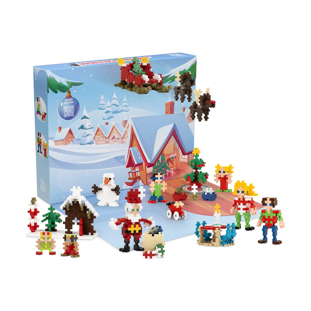 PlusPlus Advent Calendar 2023 600pcs Johnco