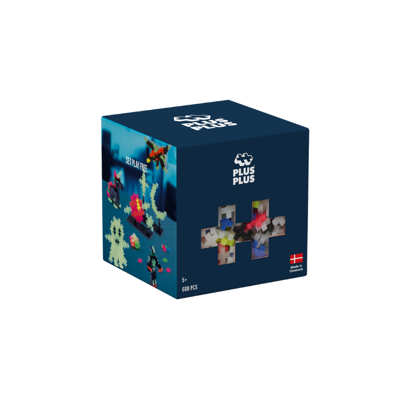 Plus-Plus - Glow Mix - 600 pcs