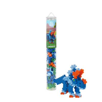 Plus-Plus - Triceratops - 100 pcs Tube