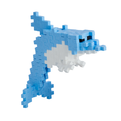 Plus-Plus - Dolphin - 100 pcs Tube