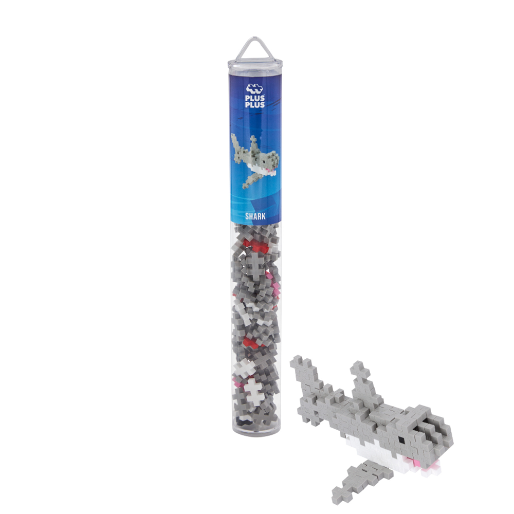 Plus-Plus - Shark - 100 pcs Tube