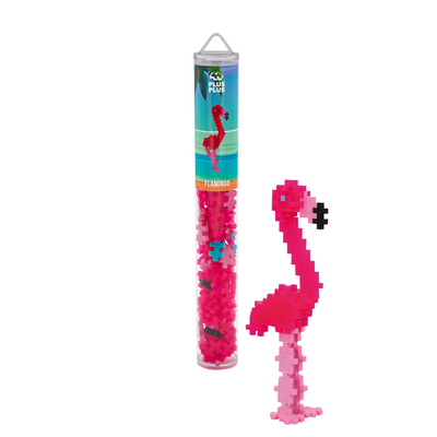 Plus-Plus - Flamingo - 100 pcs Tube