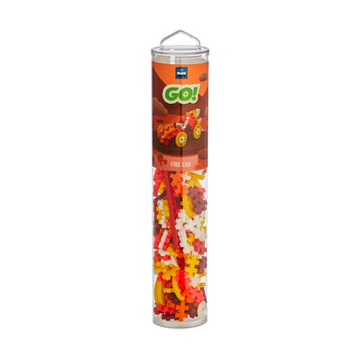 Plus-Plus - Colour Cars - Fire - 200 pcs Tube