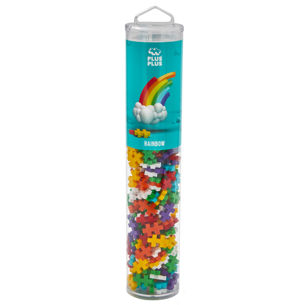 Plus-Plus - Rainbow Mix - 240pcs Tube