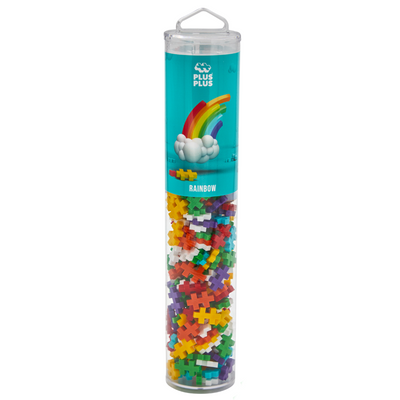 Plus-Plus - Rainbow Mix - 240pcs Tube