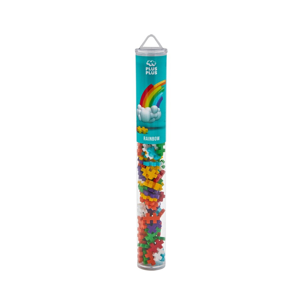 Plus-Plus - Rainbow Mix - 100 pcs Tube