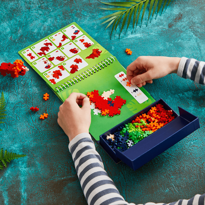 Plus-Plus - Activity Pad - Puzzle By Number - Dinosaurs