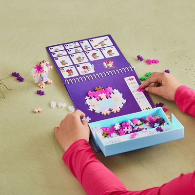 Plus-Plus - Activity Pad - Puzzle By Number - Enchanted Forest