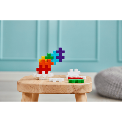 Plus-Plus - BIG Rainbow - 15pc Tube