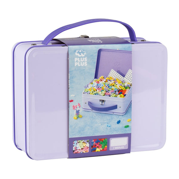 Plus-Plus - Suitcase Pastel Metal - 600 pcs - Johnco