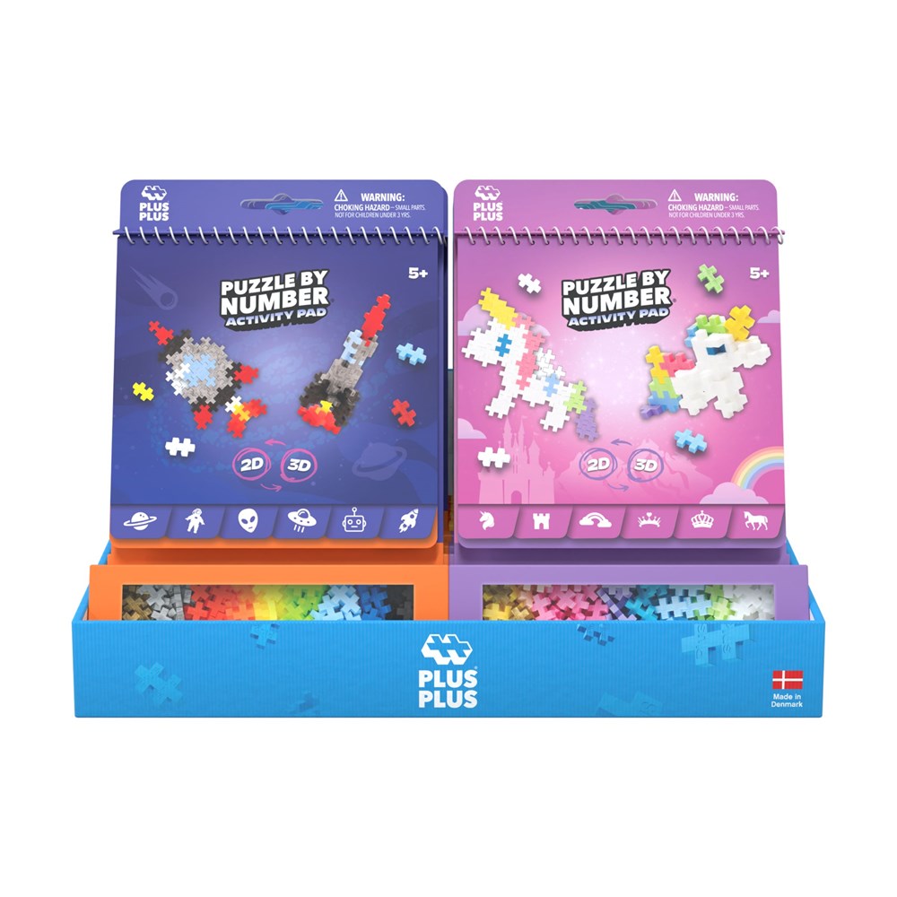 Plus-Plus - Activity Pad - Display 16pcs
