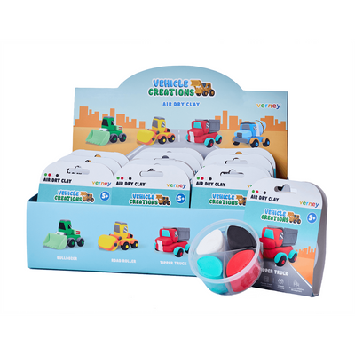 Verney - Air Dry Clay - Vehicle Creations  - 12 Unit Display