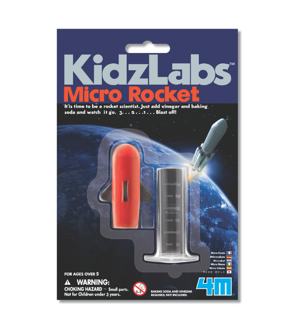4M - KidzLabs - Micro Rocket