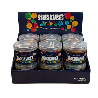 Stickikubes - Original Tub - 12 Piece Display