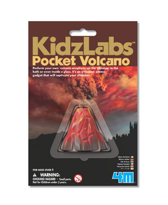 4M - KidzLabs - Pocket Volcano - Johnco