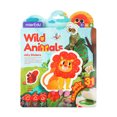 mierEdu - Jelly Stickers - Wild Animals