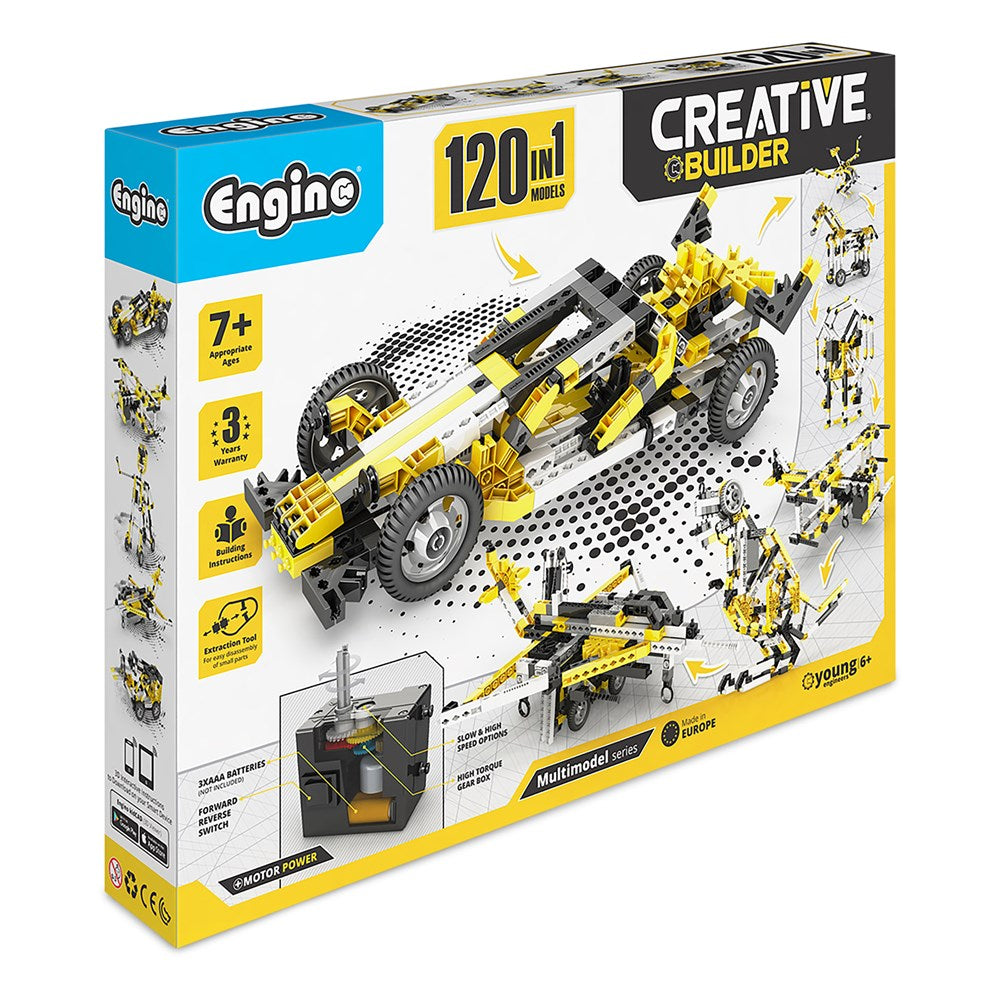Engino - Creative Builder - Motorised - 120 Models
