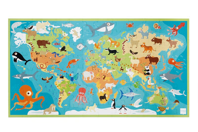 Scratch Europe - Puzzle XXL - 100pcs - Animals of the World