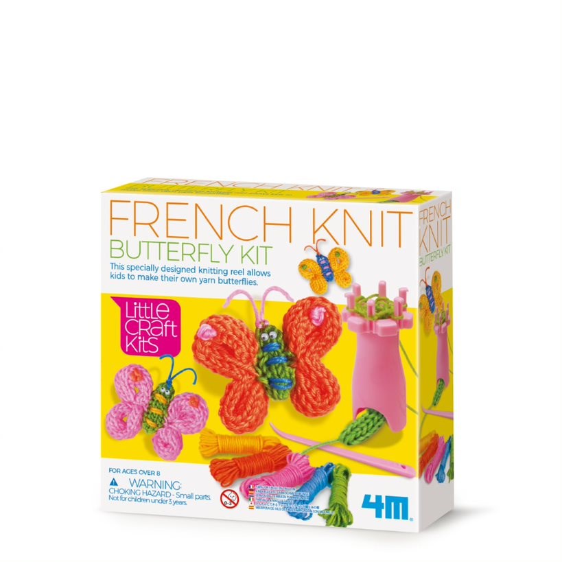 4M - Little Craft - Spool Knit Butterflies Kit