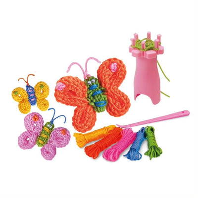 4M - Little Craft - Spool Knit Butterflies Kit