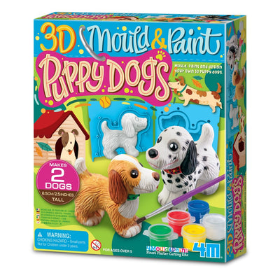 4M - Mould & Paint - 3D Puppy Dogs