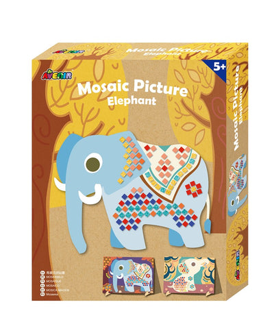 Avenir - Mosaic Picture - Elephant