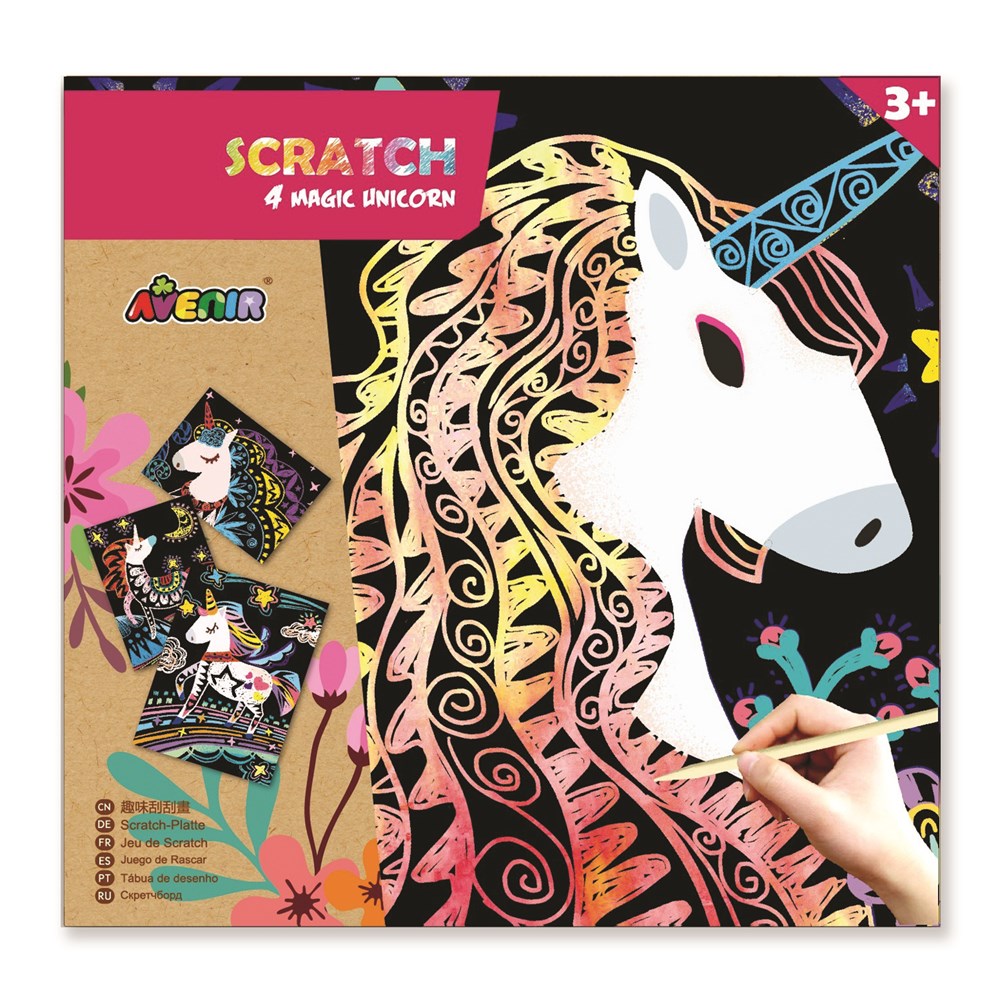 Avenir - Scratch - Magic Unicorn - Johnco