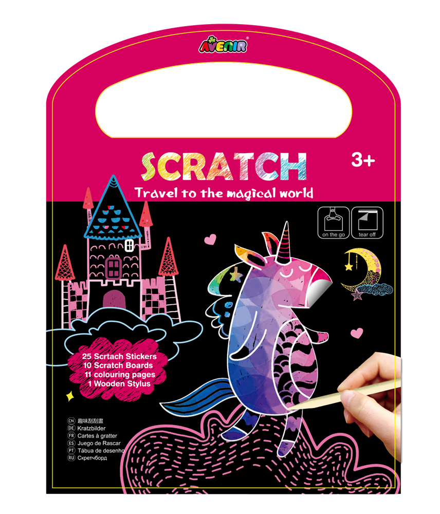 Avenir - Scratch Book - Travel to the Magical World