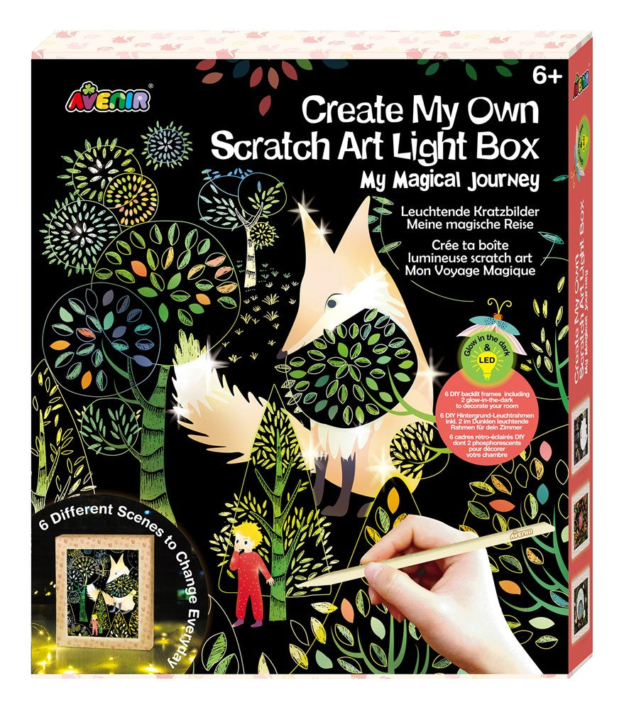 Avenir - Create My Own Scratch Art Light Box - My Magical Journey