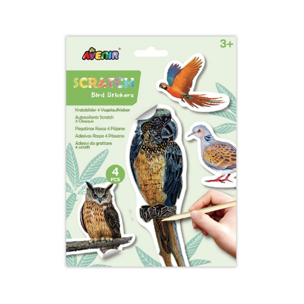 Avenir - Scratch Stickers - Bird