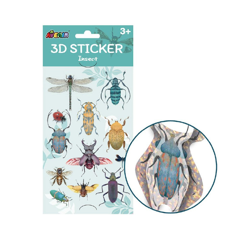 Avenir - 3D Stickers 10 pack - Insect