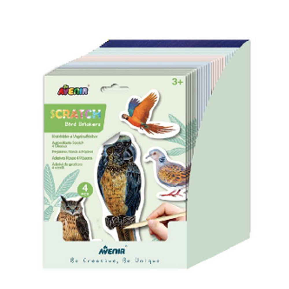 Avenir - Scratch Stickers - Asst Carton Display