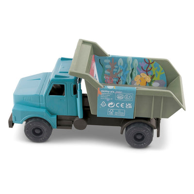 Dantoy - Blue Marine Toys - Little Dump Truck - 15cm