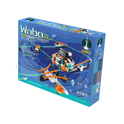 Johnco - Wabo the Robot - Gyro Monorail Science Kit