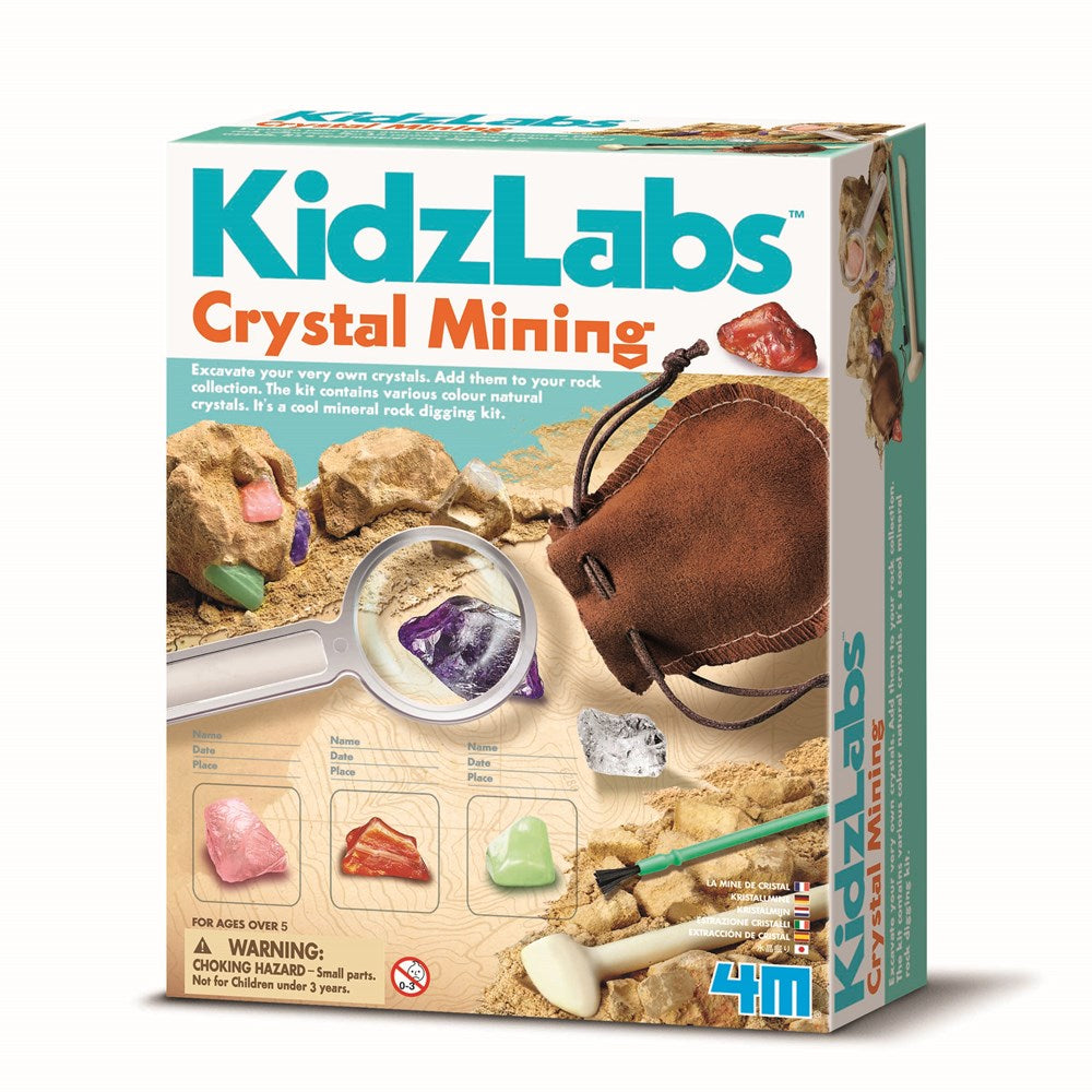 4M - KidzLabs - Crystal Mining