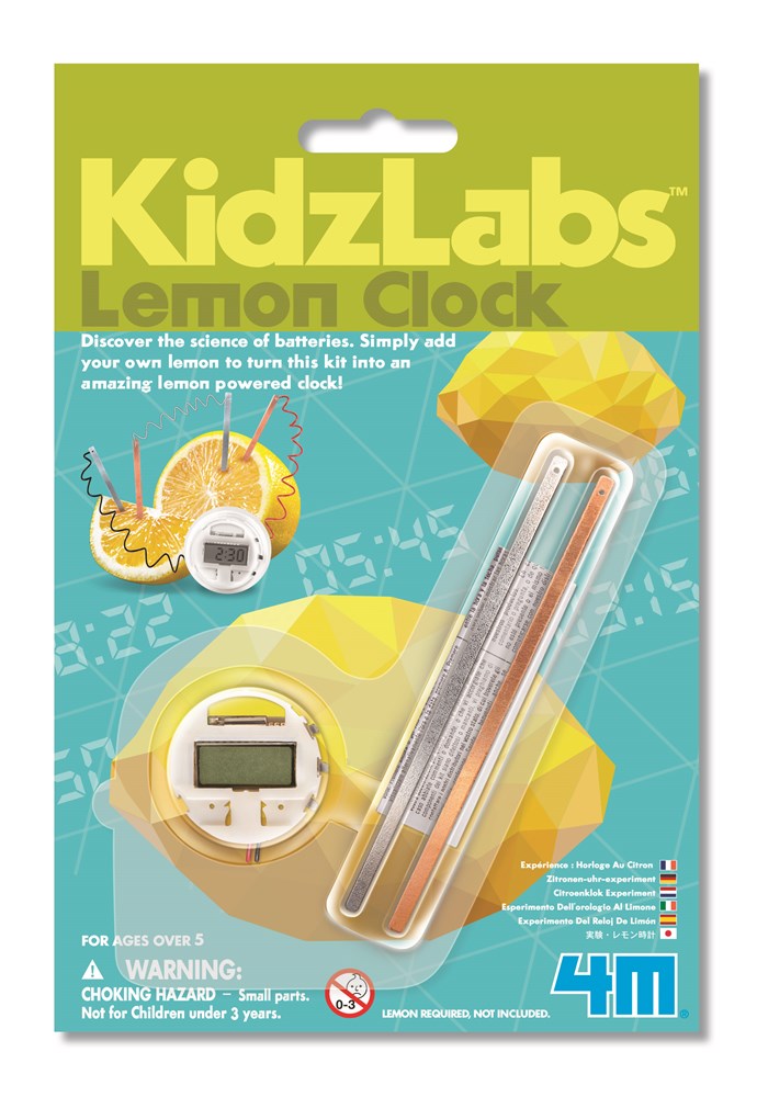 4M - KidzLabs - Lemon Clock