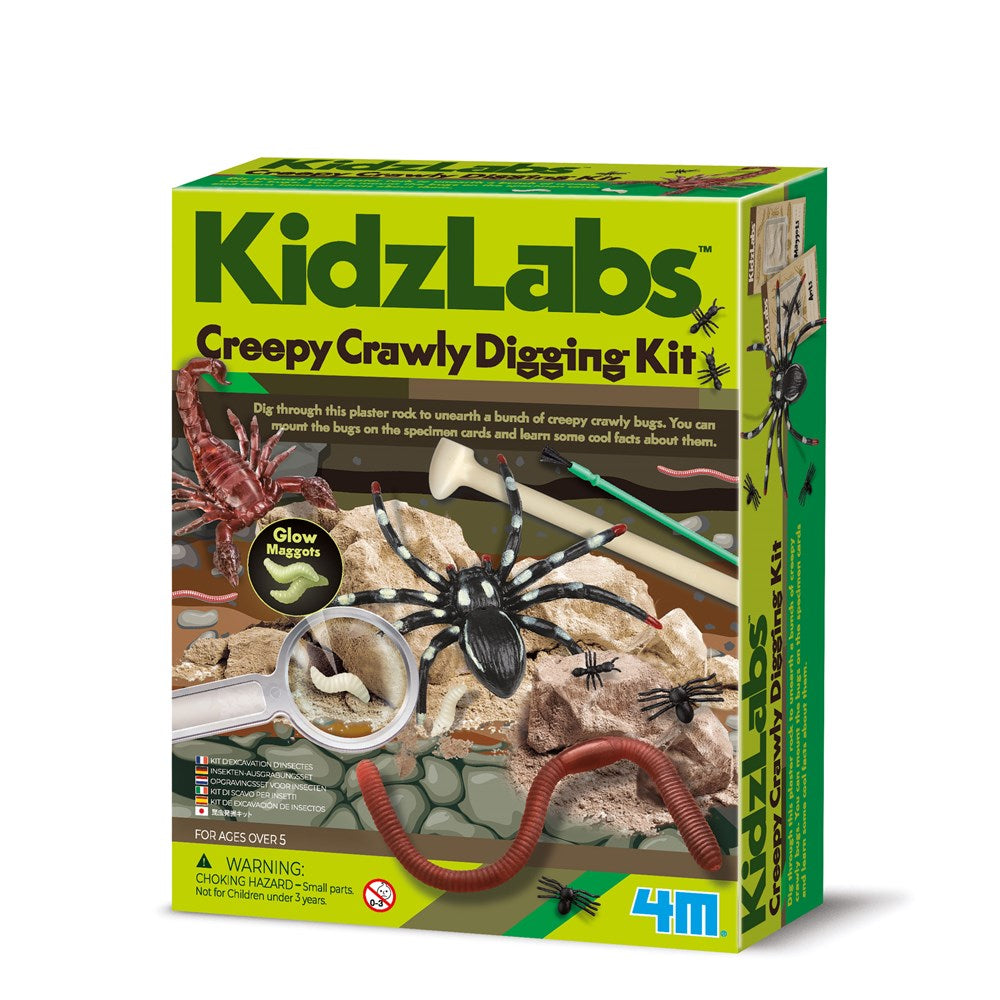 4M - KidzLabs - Creepy Crawly Digging Kit