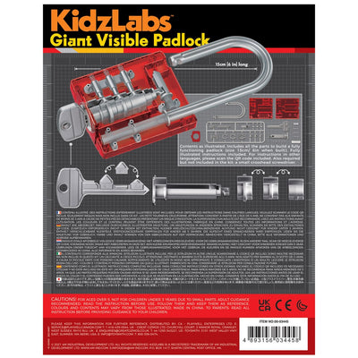 4M - KidzLabs - Giant Visible Padlock