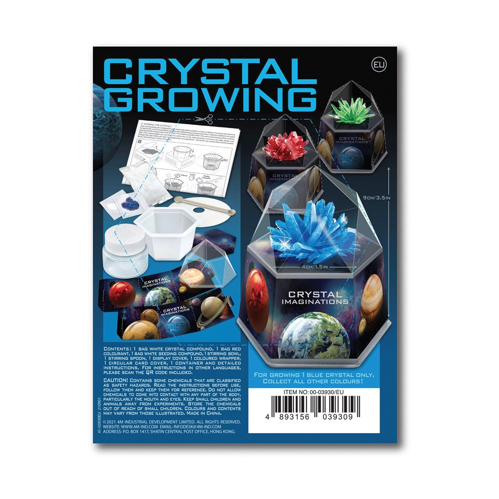 4M - Crystal Growing Kit - Space Gem - Blue - Johnco