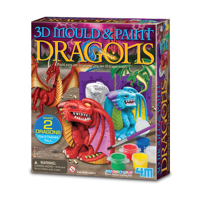 4M - Mould & Paint - 3D Dragons