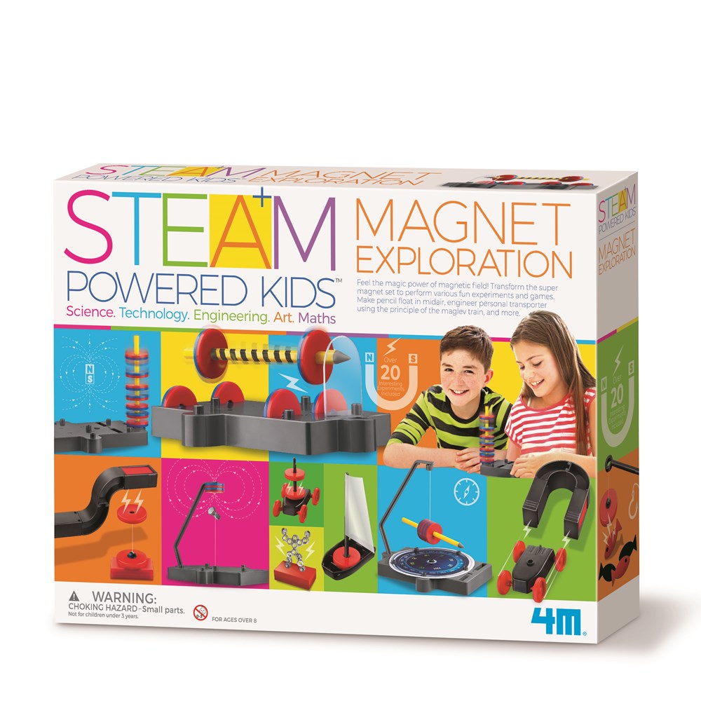 4m Steam Powered Kids Magnet